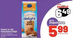 Metro International Delight café glacé offer
