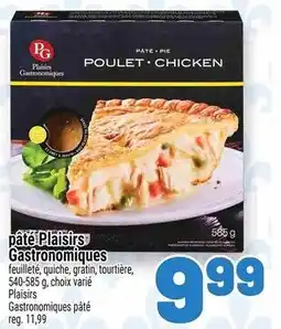 Metro Plaisirs Gastronomiques pâté offer