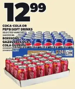Independent Grocer Coca-Cola or Pepsi soft drinks offer