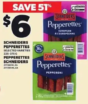 Schneiders pepperettes