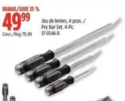 Canadian Tire Pry Bar Set offer
