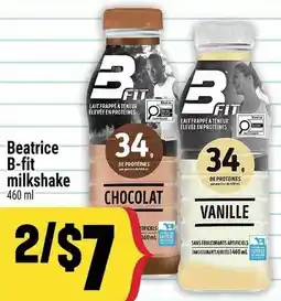 Marché Adonis Beatrice B-fit milkshake offer