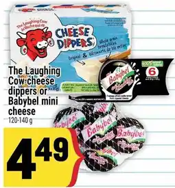 Marché Adonis The Laughing Cow cheese dippers or Babybel mini cheese offer