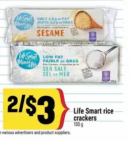 Marché Adonis Life Smart rice crackers offer