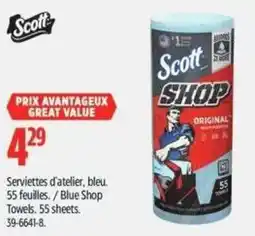 Canadian Tire Scott shop towels offer