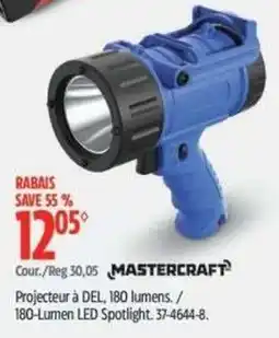 Canadian Tire Mastercraft projector à DEL, 180 lumens offer