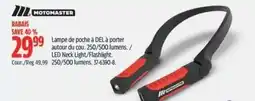 Canadian Tire Motomaster led neck light offer