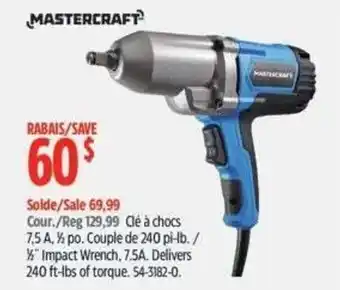 Mastercraft 3/8" impact wrench