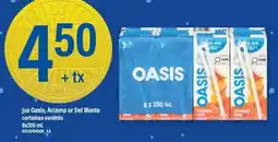 Maxi Oasis juice offer