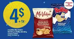 Maxi Miss Vickie's croustillles or Ruffles offer