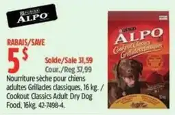 Canadian Tire Alpo cookout classics adult dry dog food offer