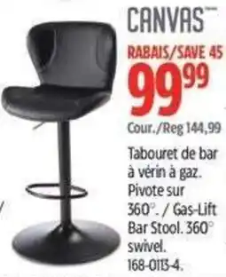 Canadian Tire Canvas bar stool offer
