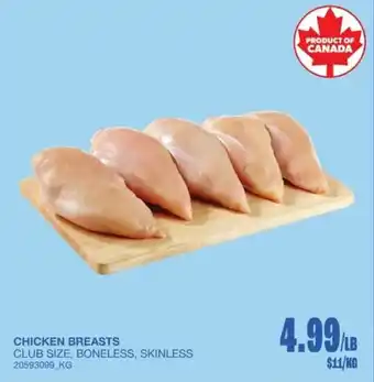 Wholesale Club Chicken breasts offer