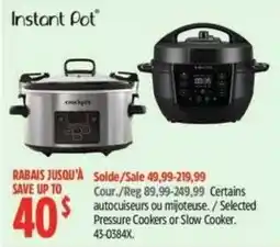 Canadian Tire Instant Pot offer