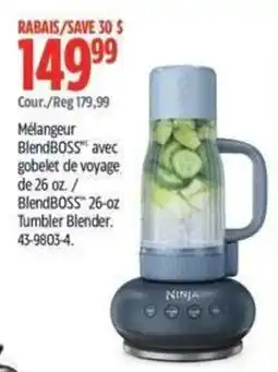 Canadian Tire Ninja BlendBOSS 26-oz Tumbler Blender offer