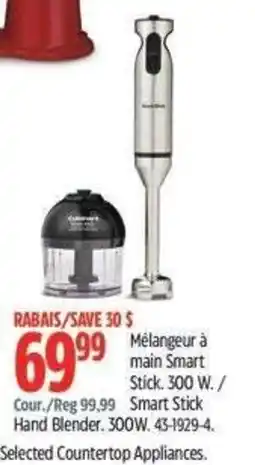 Canadian Tire Cuisinart hand blender 300w offer