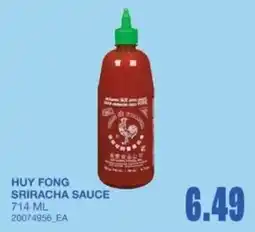 Wholesale Club Huy Fong Sriracha Sauce offer