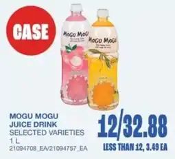 Wholesale Club Mogu Mogu juice drink selected varieties offer