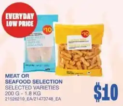 Wholesale Club Meat or Seafood Selection offer