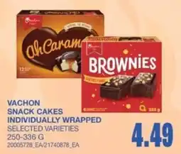 Wholesale Club Vachon snack cakes individually wrapped selected varieties offer