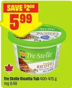 FreshCo Tre Stelle Ricotta Tub offer