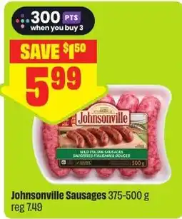 FreshCo Johnsonville Sausages offer