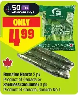 FreshCo Greenway Farms Romaine Hearts offer
