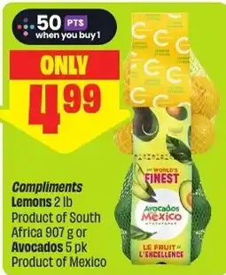 FreshCo Compliments lemons offer