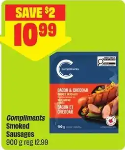 FreshCo Compliments smoked sausages offer