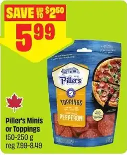 FreshCo Piller's Minis or Toppings offer