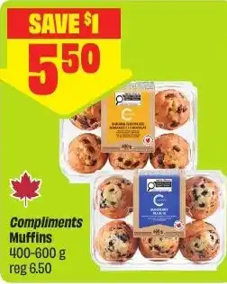 FreshCo Compliments Muffins offer