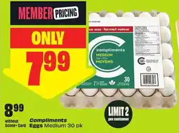 FreshCo Compliments Eggs Medium 30 pk offer