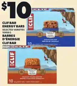 Independent Grocer Clif bar energy bars selected varieties offer