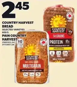 Independent Grocer Country Harvest bread offer