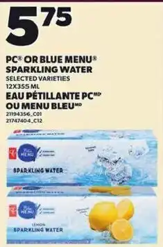 Independent Grocer PC sparkling water offer