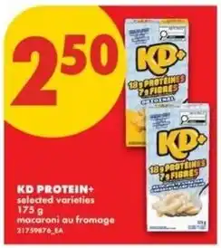 No Frills kd protein+ macaroni au fromage offer