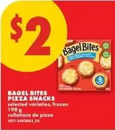No Frills Bagel Bites pizza snacks offer
