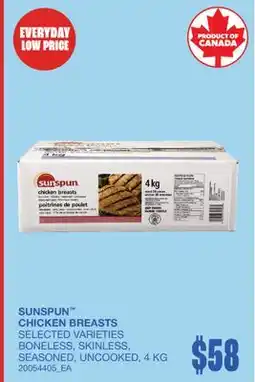 Wholesale Club CHICKEN BREASTS offer