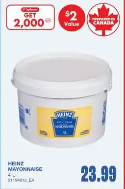 Wholesale Club MAYONNAISE offer