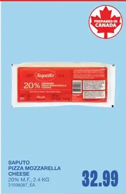 Wholesale Club PIZZA MOZZARELLA CHEESE offer