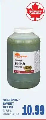 Wholesale Club SWEET RELISH offer
