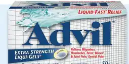 Walmart Advil Liqui-Gels offer