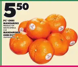 Independent Grocer PC ORRI MANDARINS, 2 LB offer
