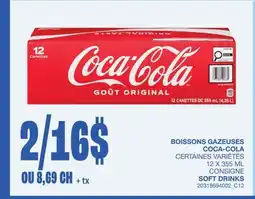 Wholesale Club BOISSONS GAZEUSES offer