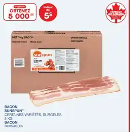 Wholesale Club BACON offer