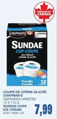 Wholesale Club COUPE DE CRÈME GLACÉE offer