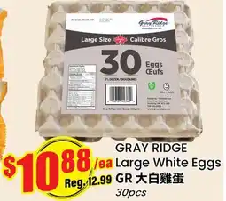 Btrust Supermarket GRAY RIDGE Large White Eggs offer