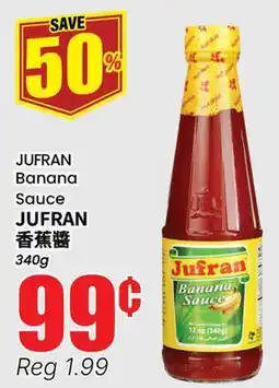 Btrust Supermarket JUFRAN Banana Sauce offer