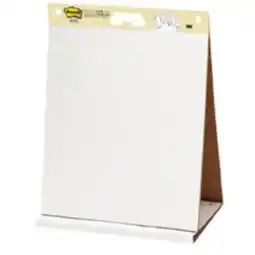 Staples Tabletop Easel Pad with Built-in Stand and Carry Handle, 20 x 23, White, 20 Sheets offer