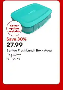 Staples Bentgo Fresh Lunch Box - Aqua offer